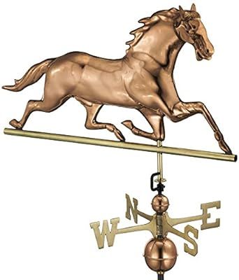 Good Directions Horse Weathervane, Pure Copper | Amazon (US)