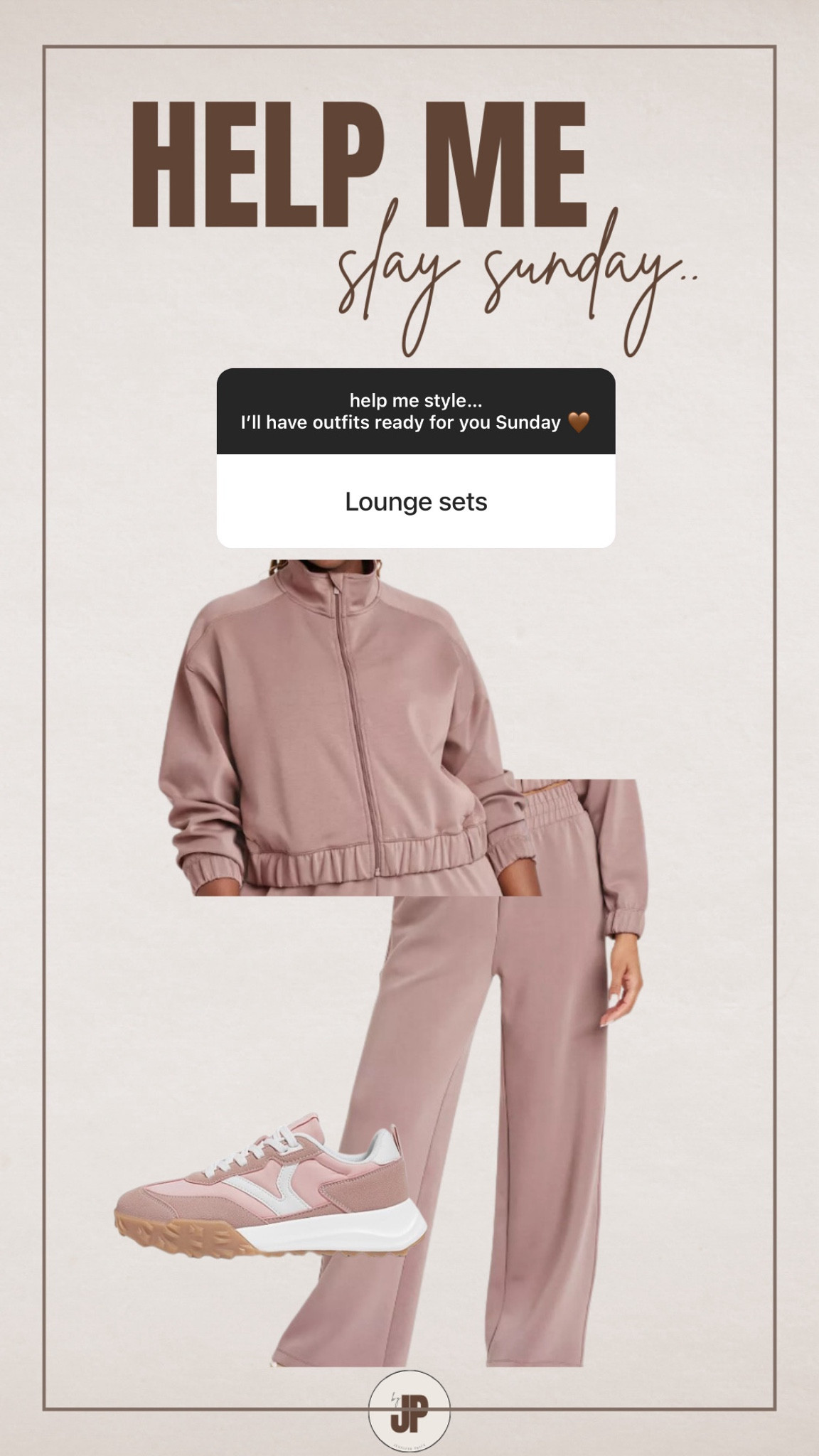 Help me slay Sunday: lounge set


Travel outfit, sweatpants, matching set 

#LTKStyleTip #LTKShoeCrush #LTKFindsUnder50