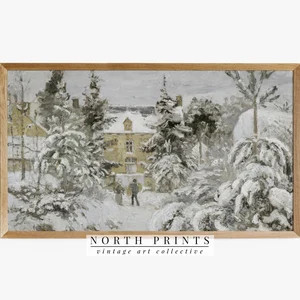 Samsung Frame TV Art SET | Vintage Winter Holiday Art DIGITAL Downloadable | TVS5 | Etsy (US)