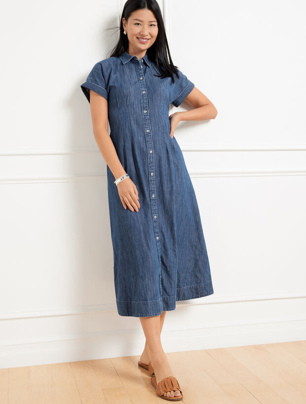 Denim Shirtdress - Marina Wash | Talbots