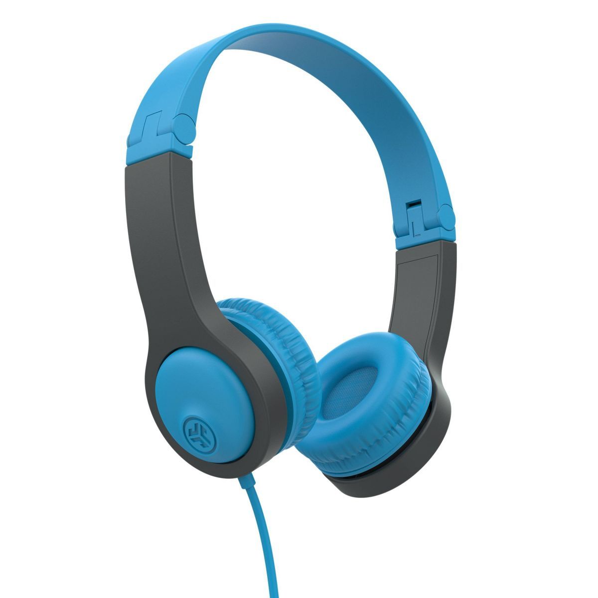 JBuddies Gen 2 Folding Kids Wired Headphones - Blue/Gray | Target