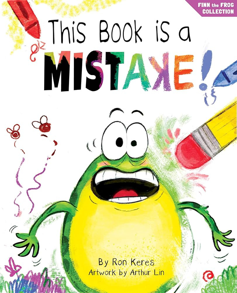 This Book Is A Mistake!: A Funny And Interactive Story For Kids (Finn the Frog Collection®) | Amazon (US)