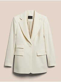 Lido Sculpted Italian Wool Blazer | Banana Republic (CA)