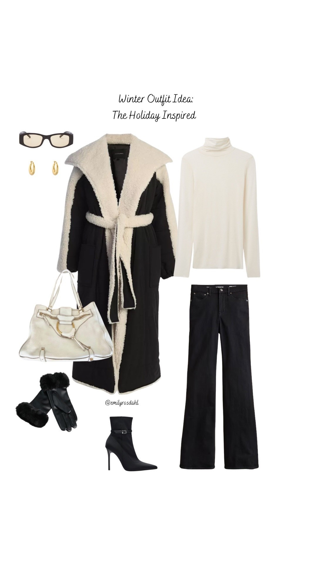 cameron diaz in the holiday inspired winter outfit! the bag is from depop (the exact dolce & gabanna bag she wore)

#LTKHoliday #LTKFindsUnder100 #LTKGiftGuide