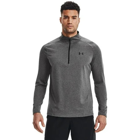 Under Armour Men s UA Tech™ ½ Zip Long Sleeve 3XLT Gray | Walmart (US)