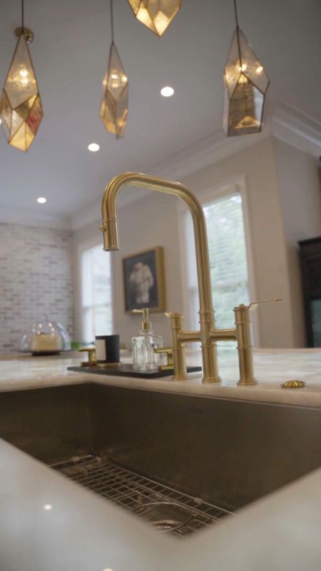 All the details matter you guys! Having nice accessories in your renovation is key! Kitchen faucet, renovation, high end fixtures 

#LTKhome #LTKstyletip #LTKVideo