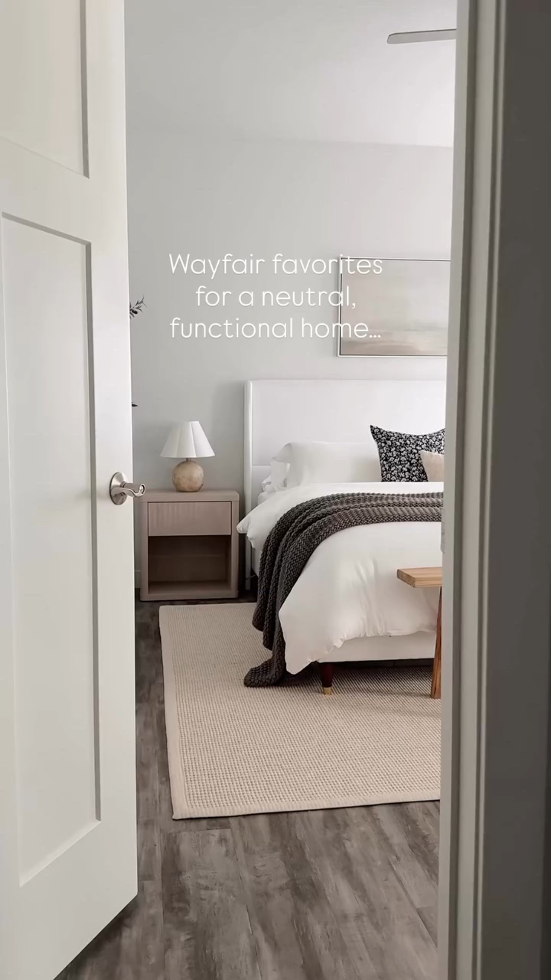 #Ad Pieces from Wayfair that help us keep our home functional and beautiful 🖤

From our cozy wool rug to the platform bed, lift-top coffee table, and accent cabinets — each piece adds style and makes our small space feel calm and put together.

If you’re looking to refresh your home with neutral, timeless pieces, Wayfair has so many good finds (plus fast shipping!).