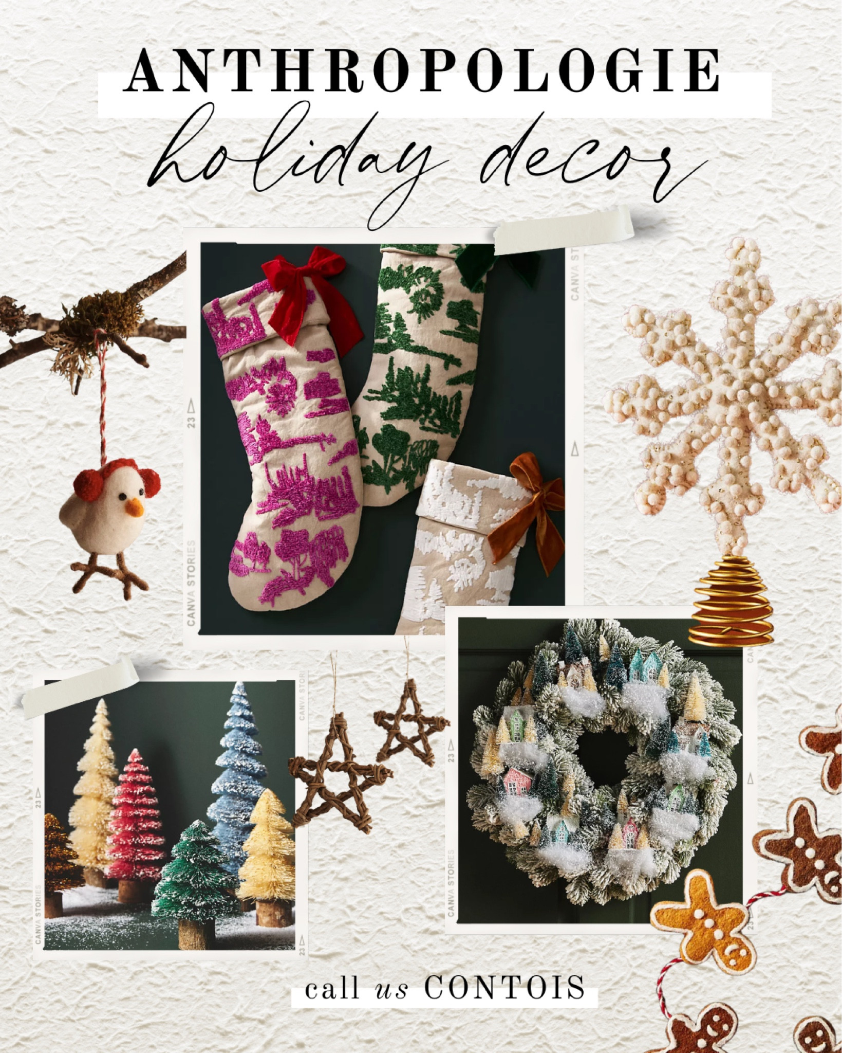 Anthropologie holiday decor I’ve been eyeing! 🤎🌲

| boho holiday decor, boho Christmas, organic holiday, earth tones, natural textures, Christmas decor, Xmas decorating ideas | 

#LTKhome #LTKSeasonal #LTKHoliday