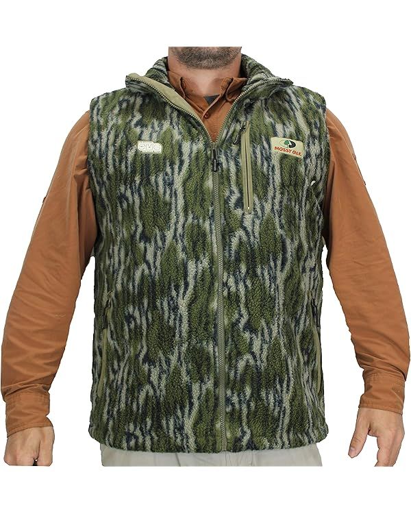 Wasatch Sherpa Fleece Camo Ultra Quiet Camo Hunting Vest | Amazon (US)