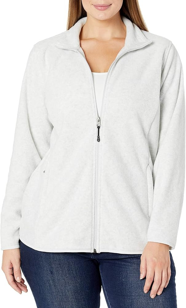 Amazon Essentials Women's Classic-Fit Full-Zip Polar Soft Fleece Jacket (Available in Plus Size) | Amazon (US)