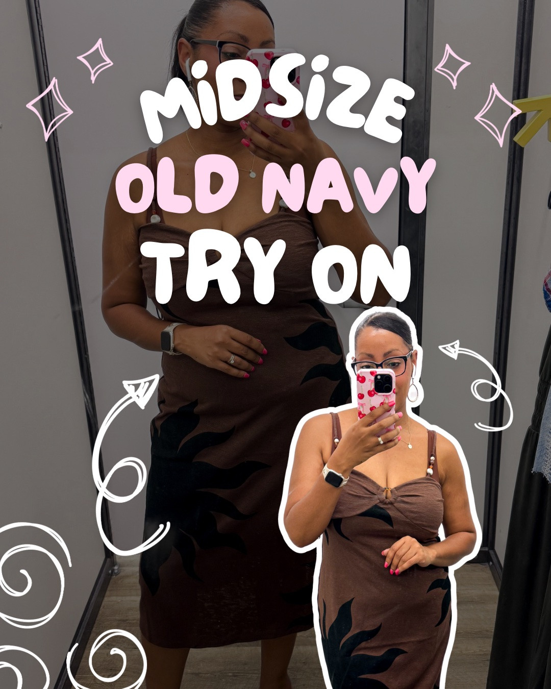 Old Navy midsize try on everything is a size large or 12. 

Here’s my thoughts:

The jeans need to size up one. They’re tight on me. 

The shorts are tea!! And love the stretchy top! You can wear it cropped if you want. 

Both dresses are perfect for vacation. I’d have to wear a bra and I’m ok with that. They’re comfortable and cute.

#LTKootd #LTKSeasonal #LTKMidsize