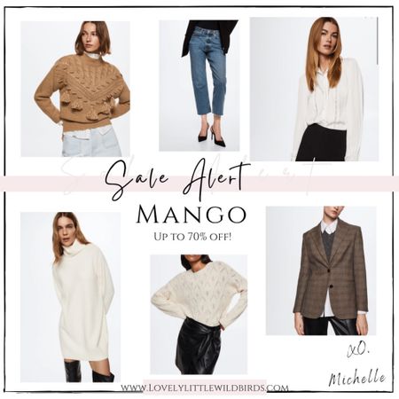 Sale Alert! Mango Sale Up to 70% off. Closet Staples. Outfit Basics and Work Wear. Shop my fave finds here. xoxo

Happy Sale Shopping! Yay ✨✨✨

#Mango 



#LTKstyletip #LTKworkwear #LTKsalealert