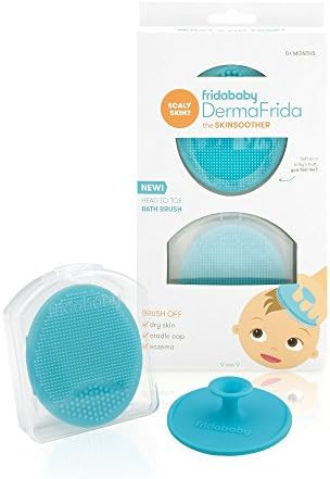 DermaFrida The SkinSoother Baby Bath Silicone Brush by Fridababy | Baby Essential for Dry Skin, C... | Amazon (US)