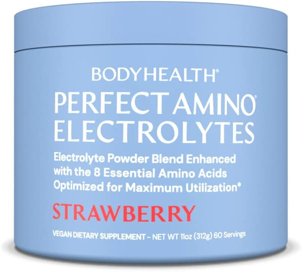 BodyHealth PerfectAmino Electrolytes Powder No Sugar, Keto Sugar Free Fasting Electrolytes Drink ... | Amazon (US)