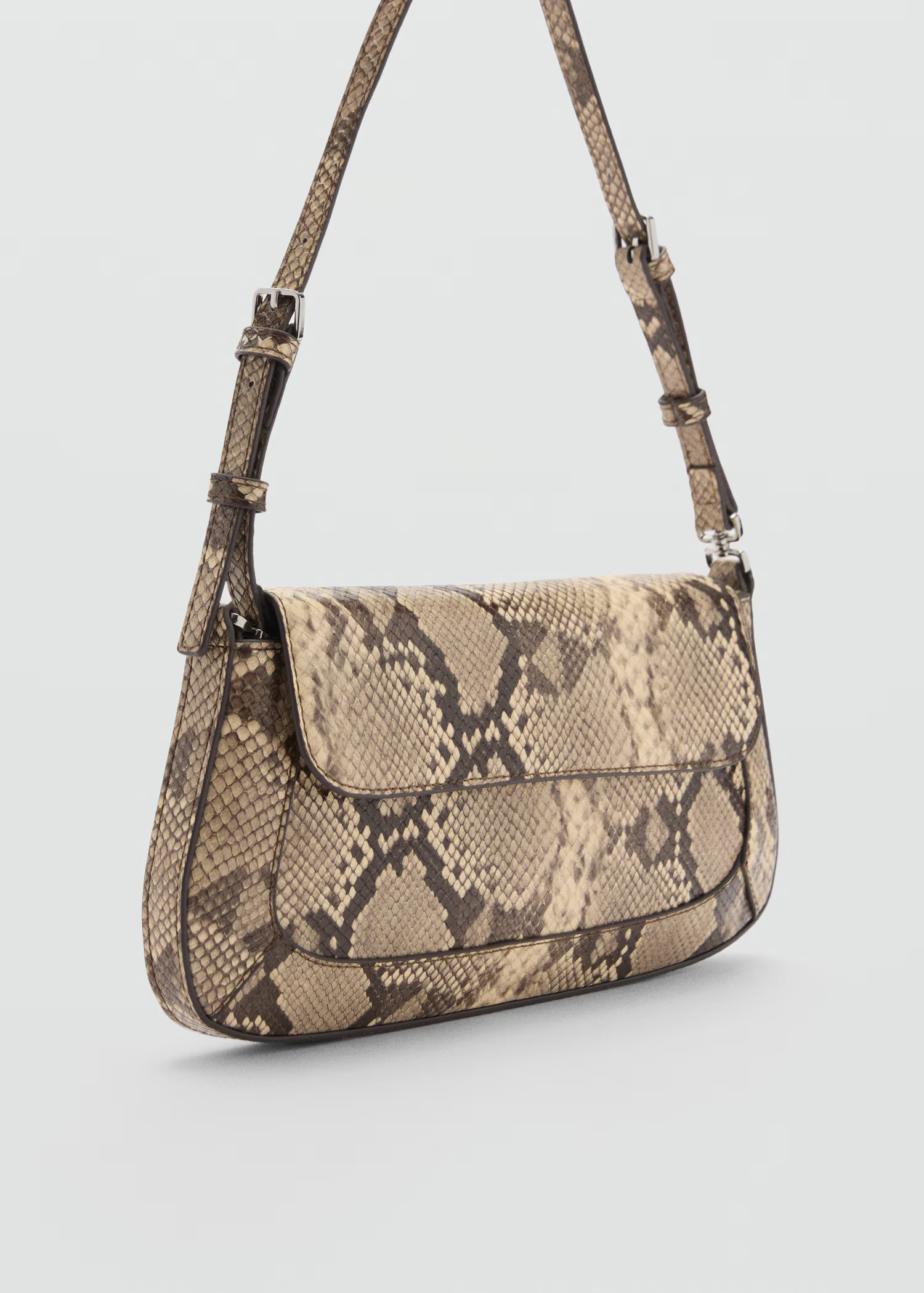 Shoulder bag with strap - Women | MANGO United Kingdom | MANGO (UK)