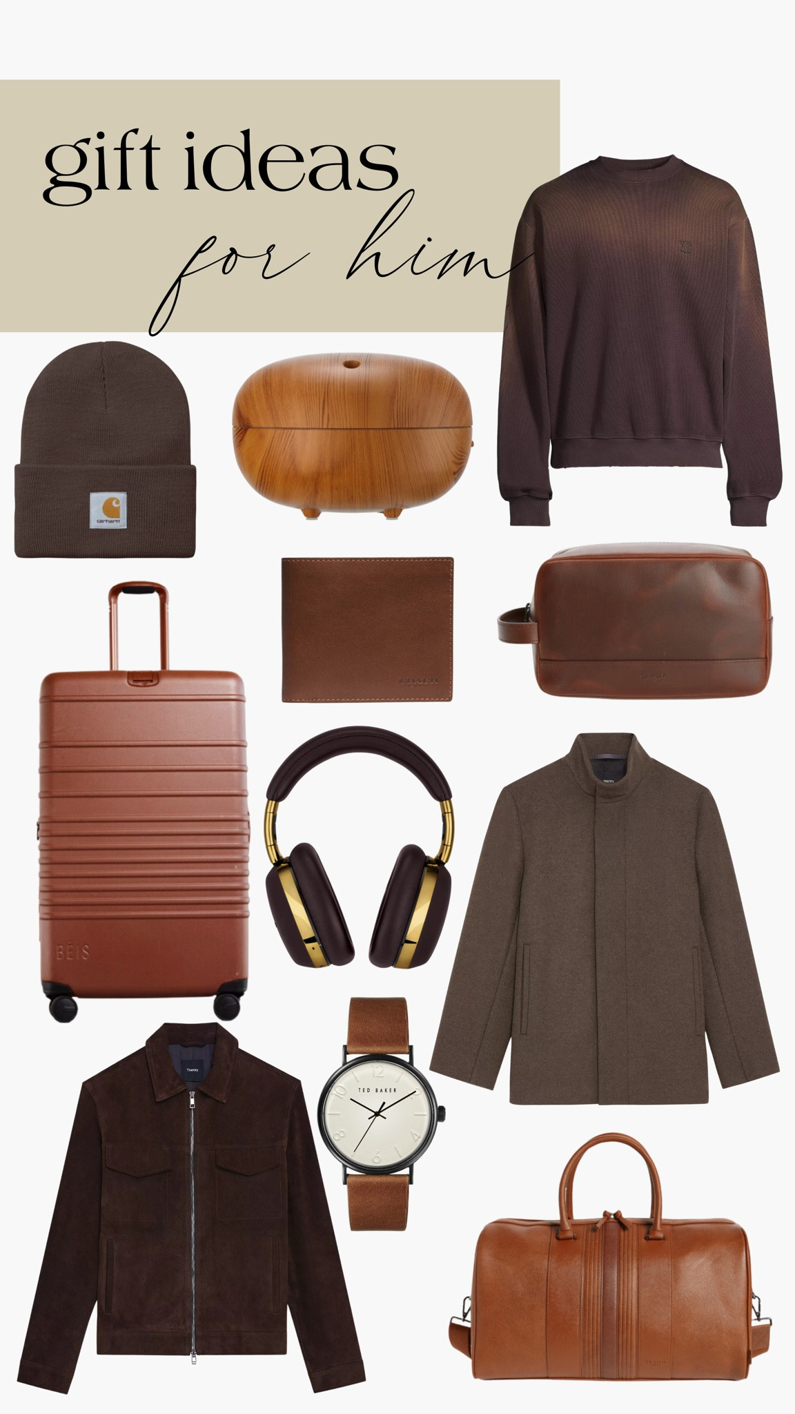 Gift Ideas - Gift Guide - Christmas - Holiday - For Him - Brown

#LTKSeasonal #LTKHoliday #LTKGiftGuide