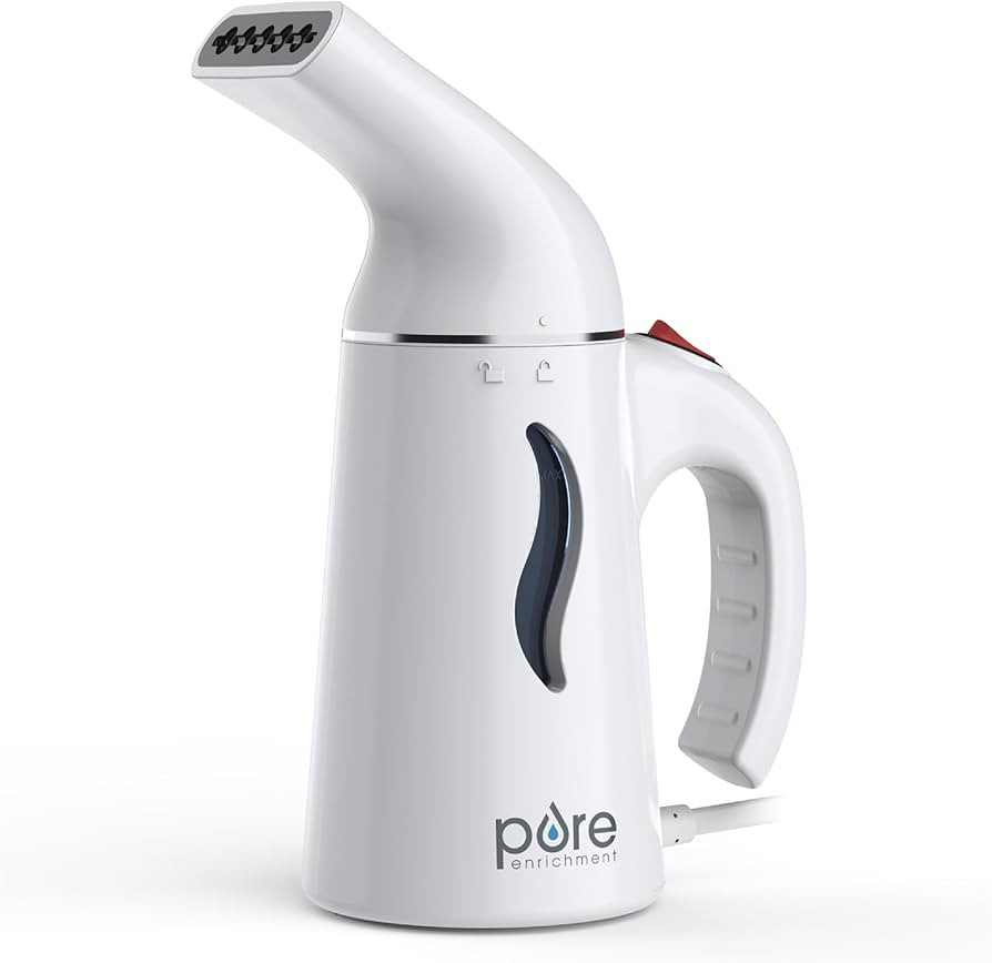 Pure Enrichment PureSteam Portable Fabric Steamer - Handheld Travel Garment Steamer Removes Wrink... | Amazon (US)