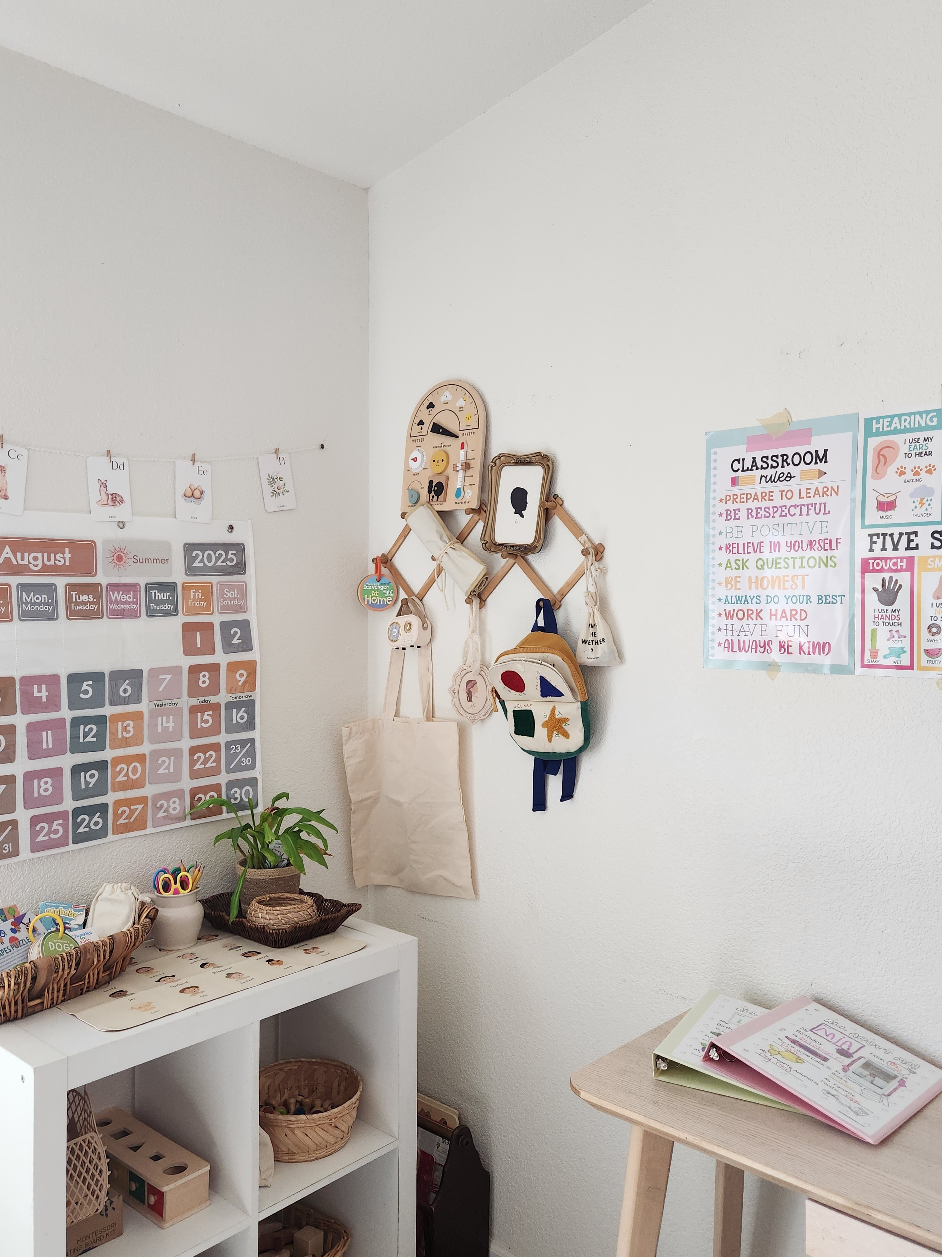 I have two students 🥹🤍🌈🍎⭐️ little bts, of what their learning corner looks like. I think it should be a tradition because this is my second year of homeschooling and decorating this space ✨️ #motherhood#homeschooling#schoolinspo#decor#montessoriinspired#education#siblings#momsandkids#good#happy#joy#learning#school#celebration#alphabet#ltk#stuffweuse#gamesandtoys#newschoolyear

#LTKKids #LTKFamily #LTKHome