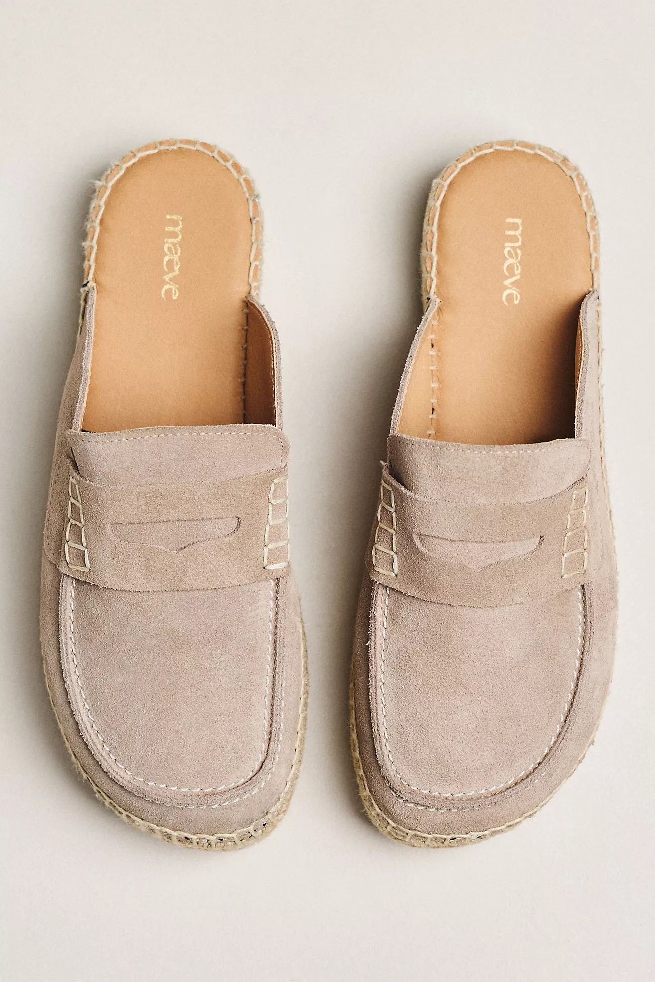 Maeve Loafer Espadrille Slides | Anthropologie (US)