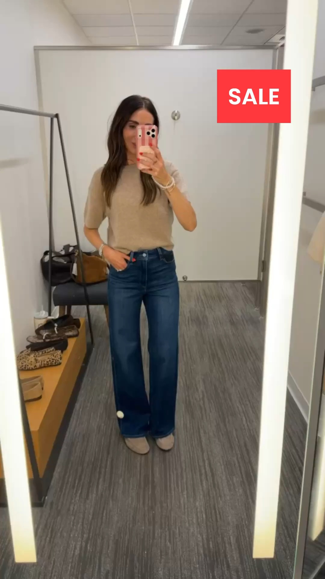 Nordstrom sale, Paige jeans size 25, cashmere sweater size XS, Steve Madden mules. All on sale.

#LTKSaleAlert #LTKOver40