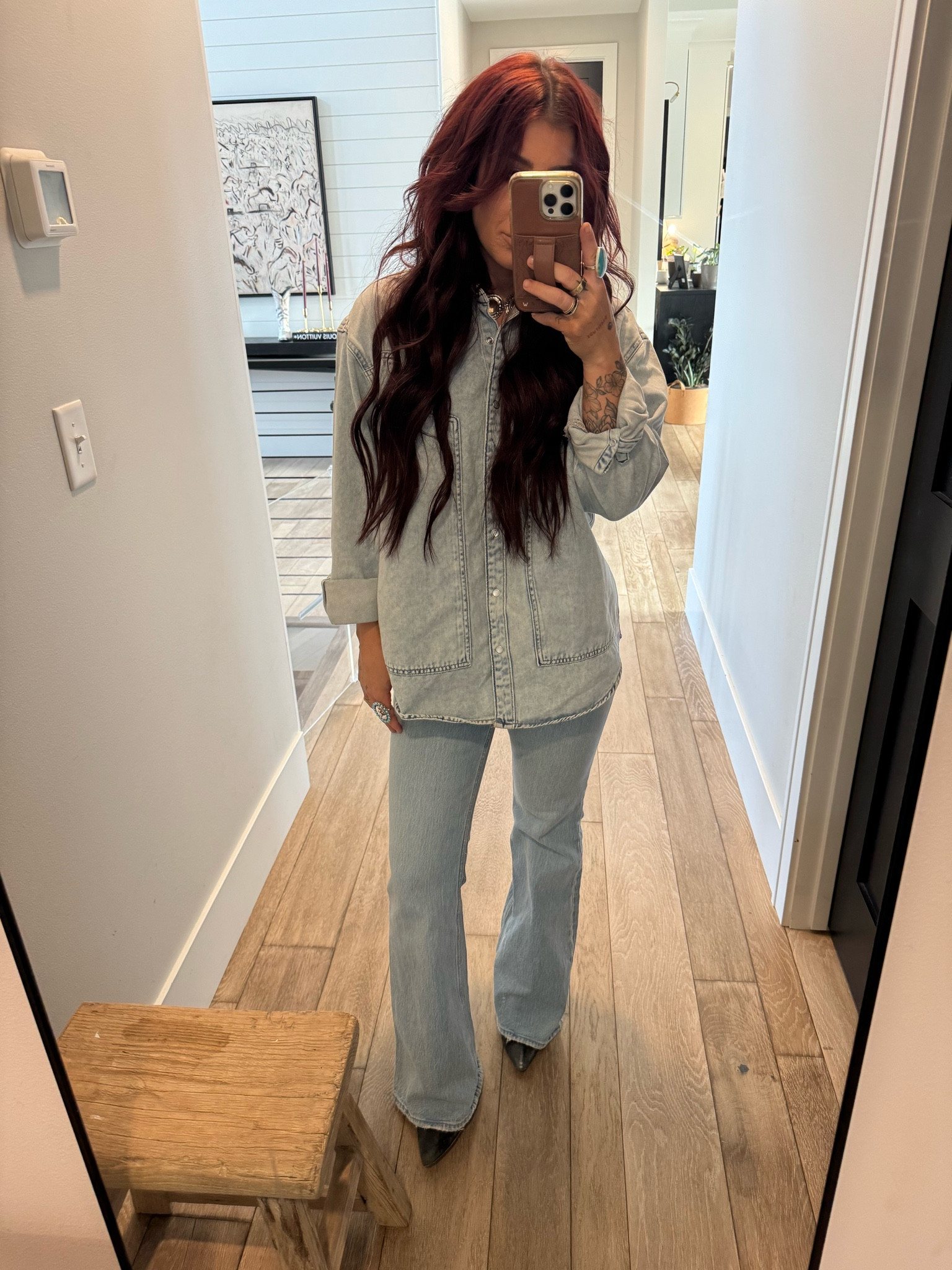 Denim on denim 👖

#LTKStyleTip