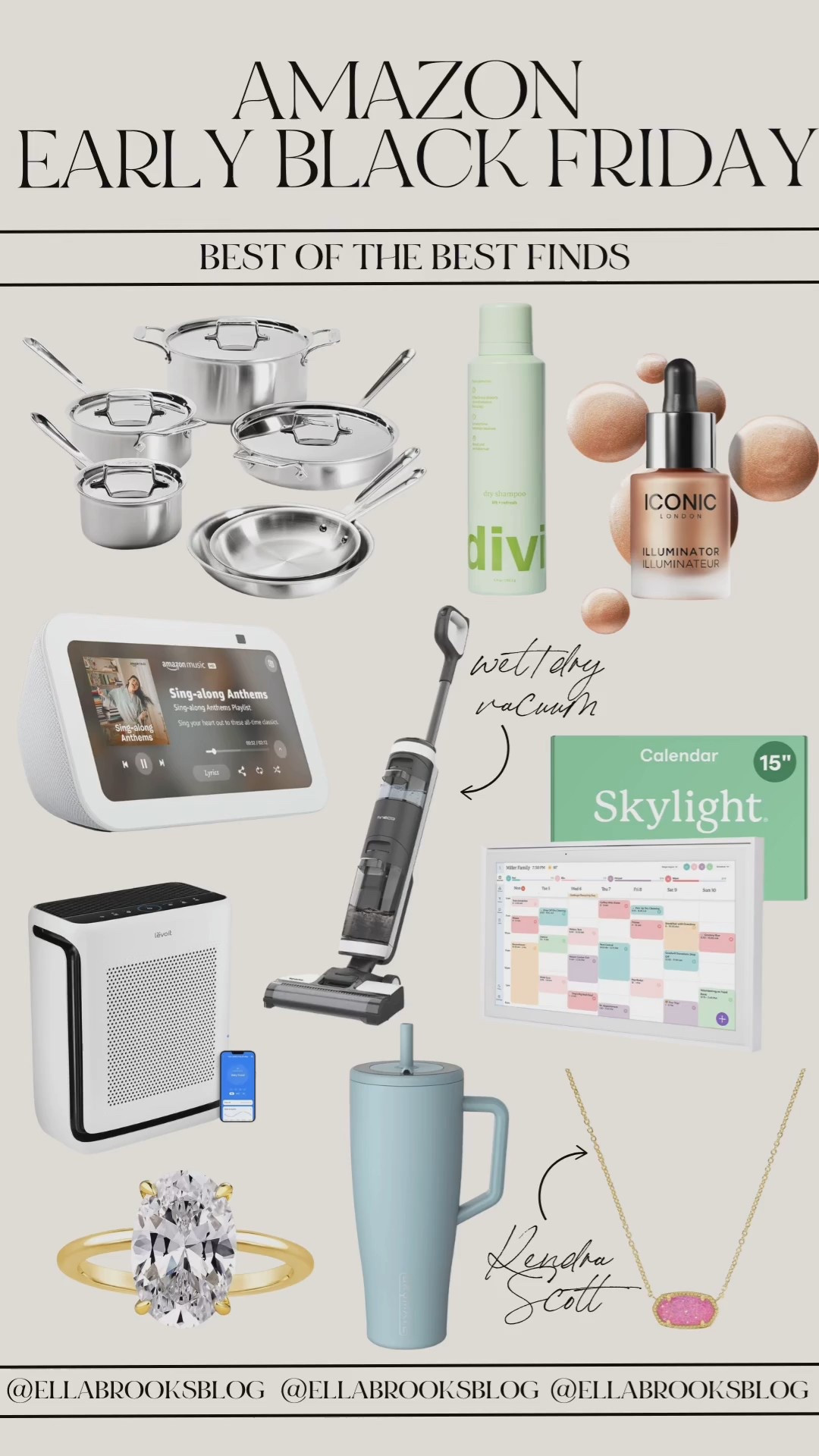 Amazon early Black Friday deals!

Amazon prime deals, wet/dry vacuum, digital calendar, cookware, air purifier, dry shampoo

#LTKHome #LTKCyberWeek #LTKSaleAlert