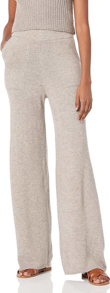 The Drop Women's Cynthia Wide Leg Sweater Pant | Amazon (US)