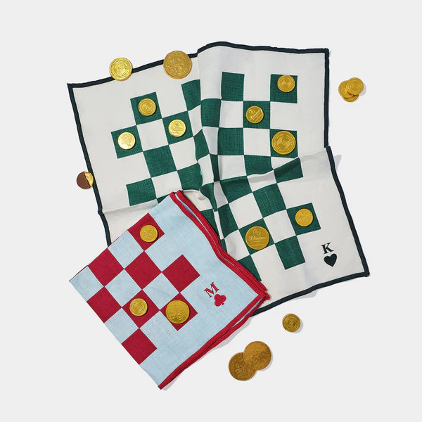 Personalised Games Napkins | Homeware Gifts | Not Another Bill | Not Another Bill