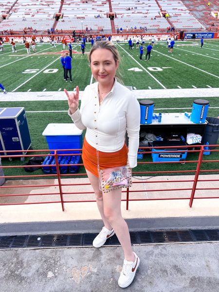 Lululemon outfit. Gameday outfits

Texas longhorns. Lululemon half zip. Lululemon tennis skirt. Athleisure. Athletic outfit. Travel outfit. Lululemon sale.

#LTKtravel #LTKsalealert #LTKU