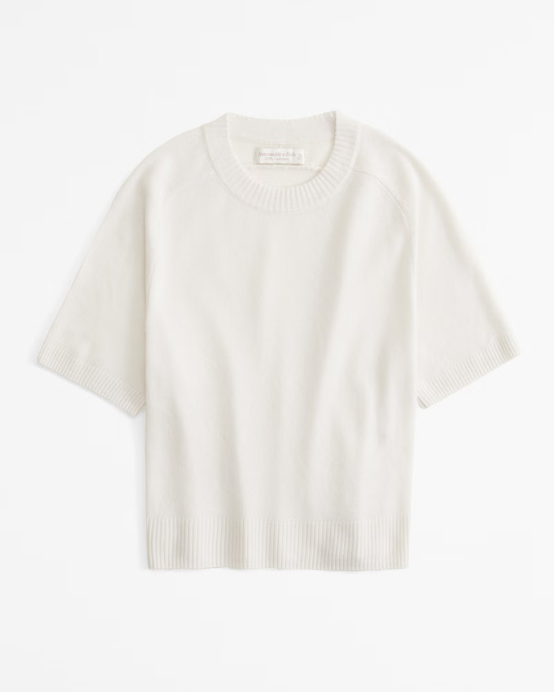 Cashmere Crew Tee | Abercrombie & Fitch (US)