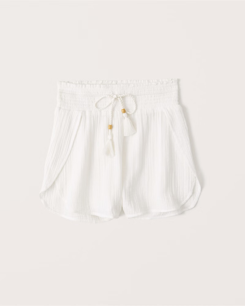 Gauzy Beach Short Coverup | Abercrombie & Fitch (US)