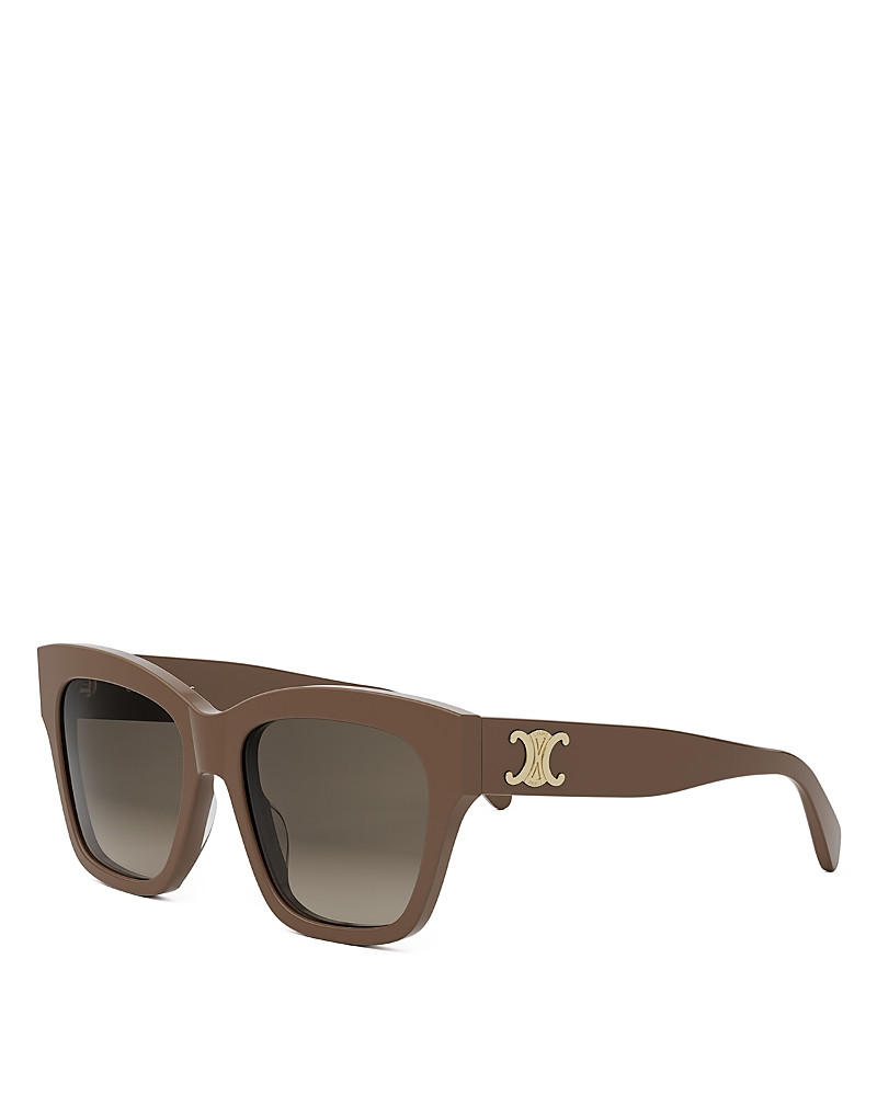 Celine Triomphe Geometric Sunglasses, 55mm | Bloomingdale's (US)