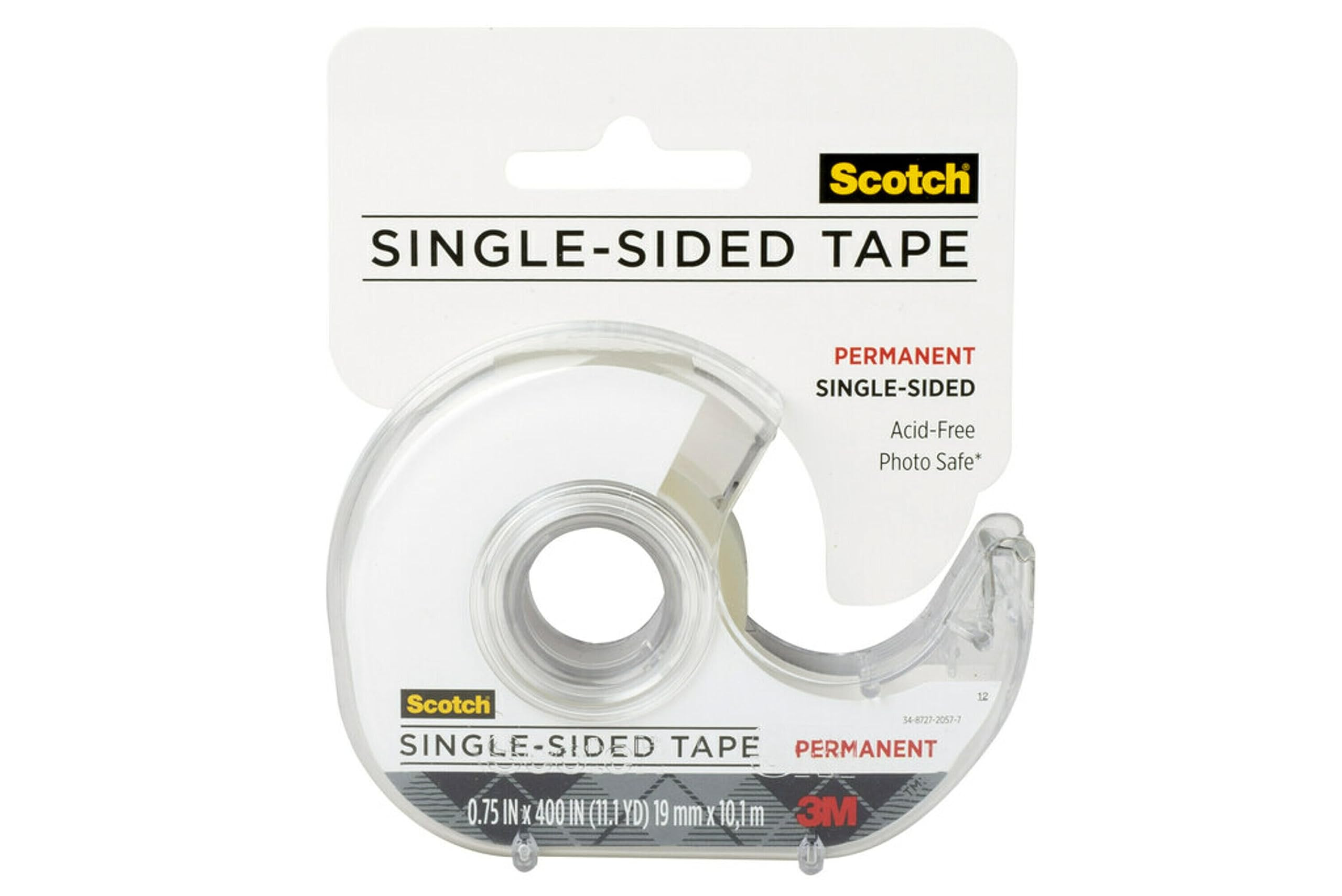 Scotch Create Photo Safe Acide Free Permanent Single-Sided Tape, 3/4 in x 400 in (001-CFT) | Amazon (US)