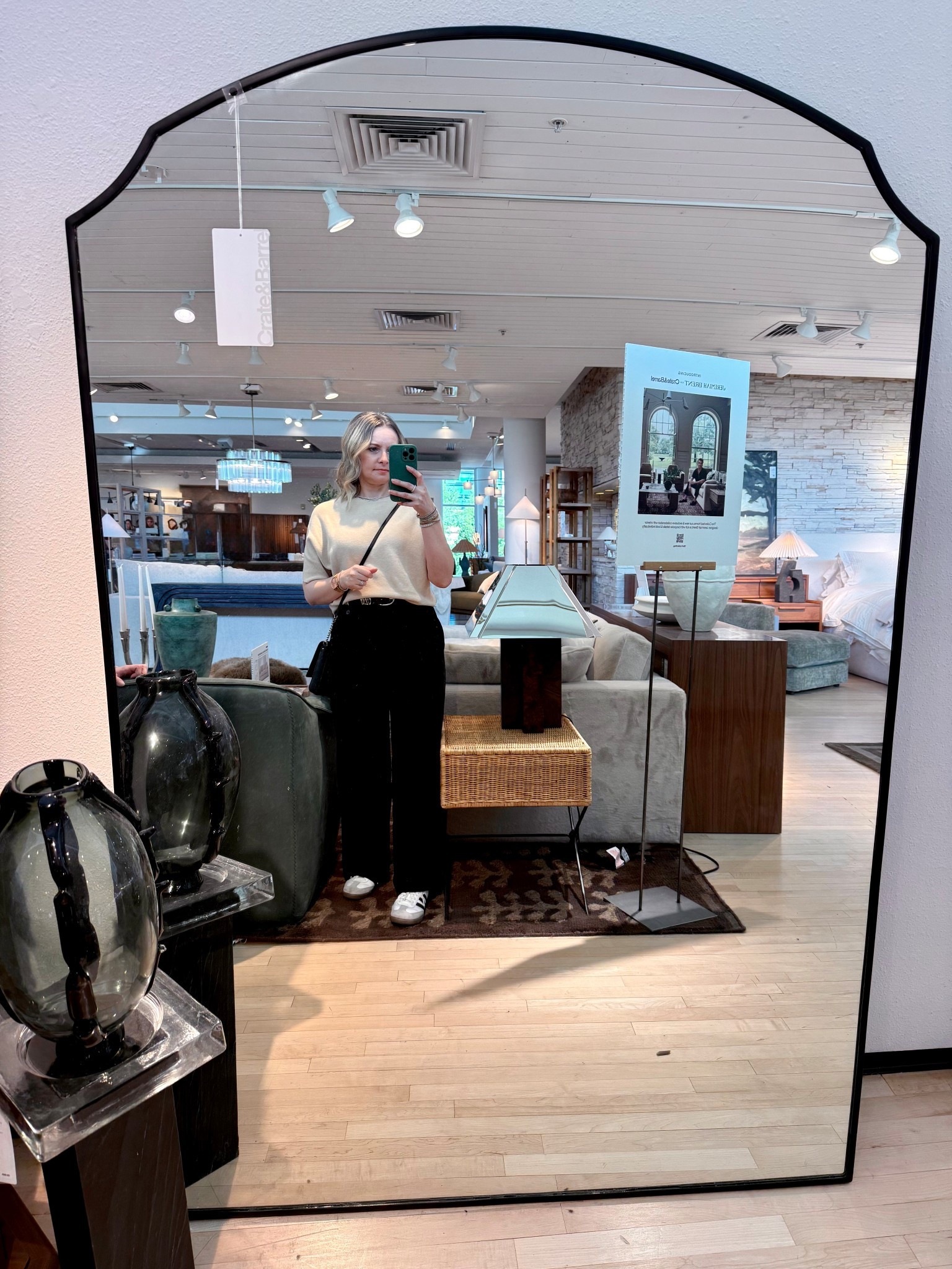 This floor mirror from Crate&Barrel is beautiful and elegant. Love the classic Tudor arch. 

#LTKHome #LTKSeasonal #LTKstorytime