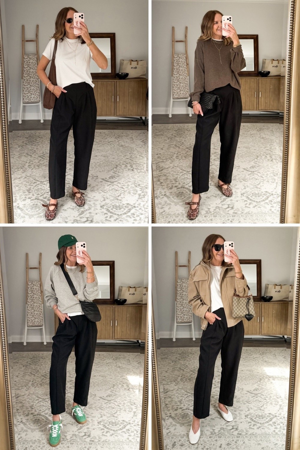 Ditch your leggings for these on trend barrel style pants that are more comfortable, flats, and versatile. Wear them to the office, for athleisure, or to travel. Comfort without sacrificing style👏🏼

On trend workwear on a budget, viral Ruti pants, athleisure style, travel outfit, versatile fashion, how to style barrel trousers



#LTKOver40 #LTKSaleAlert #LTKActive