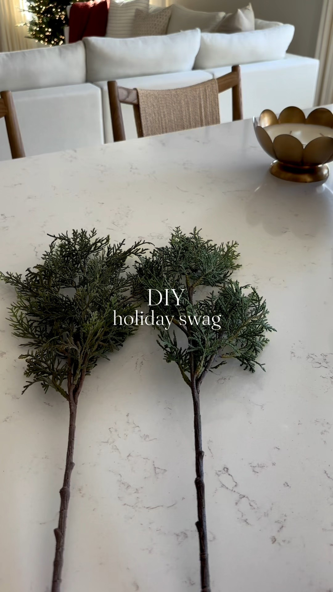 You guys sold out these cedar stems! They’re my absolute favorite for the holiday season. Linking similar ones here. 
#swag #holidayswag #christmasdecor #holidaydecor 

#LTKHoliday #LTKSeasonal #LTKHome