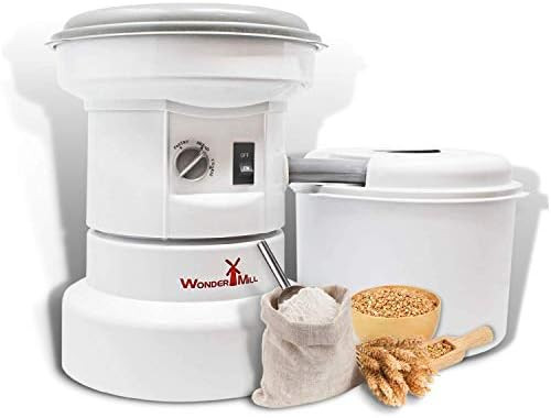 Powerful Electric Grain Mill Wheat Grinder for Home and Professional Use - High Speed Grain Grind... | Amazon (US)