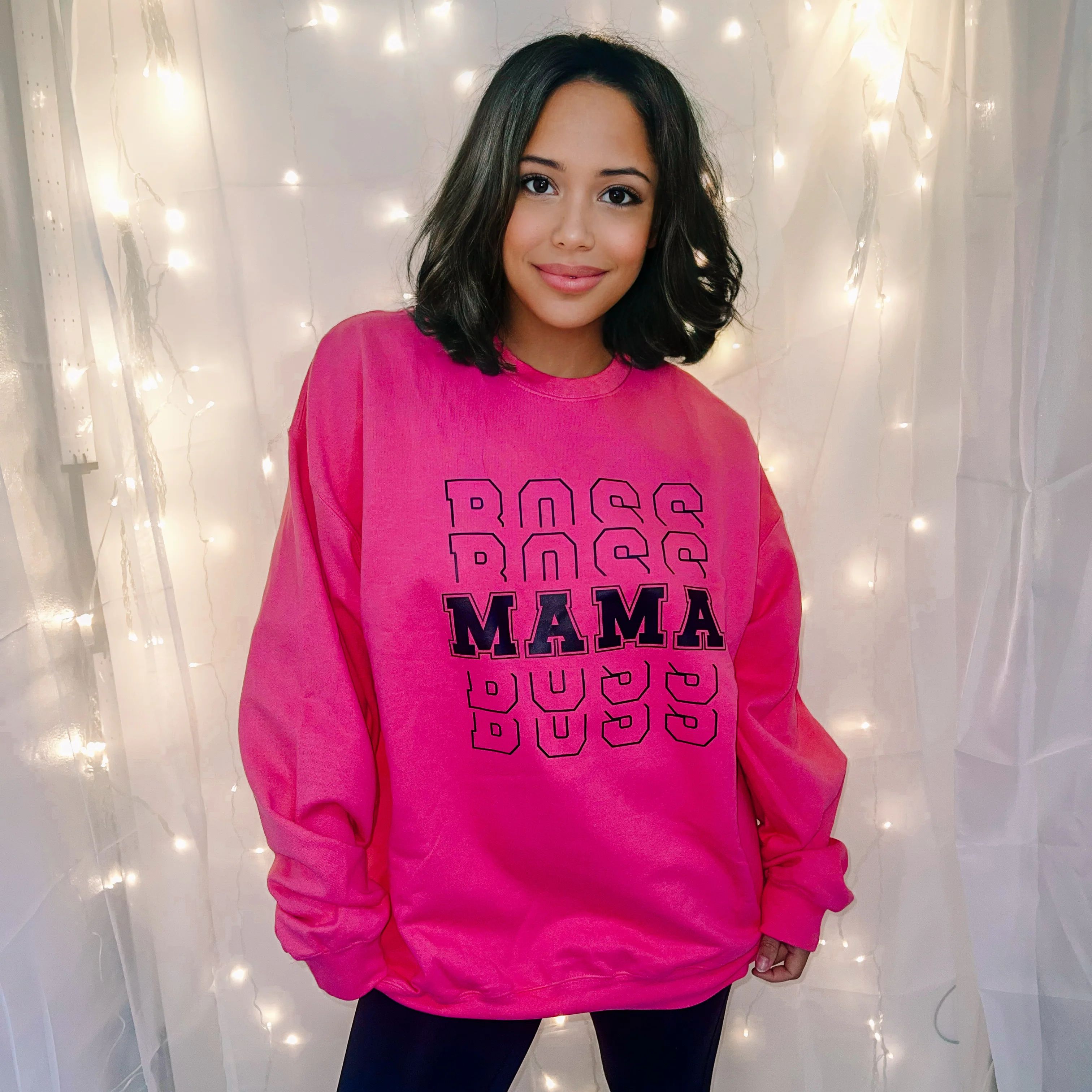 Boss Mama Sweatshirt. This classic has stood the test of time. Always in | Sweetest Dreams Style