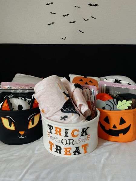 My Kids Halloween Boo Baskets 2022 🎃🖤 

#LTKHalloween #LTKkids #LTKHoliday