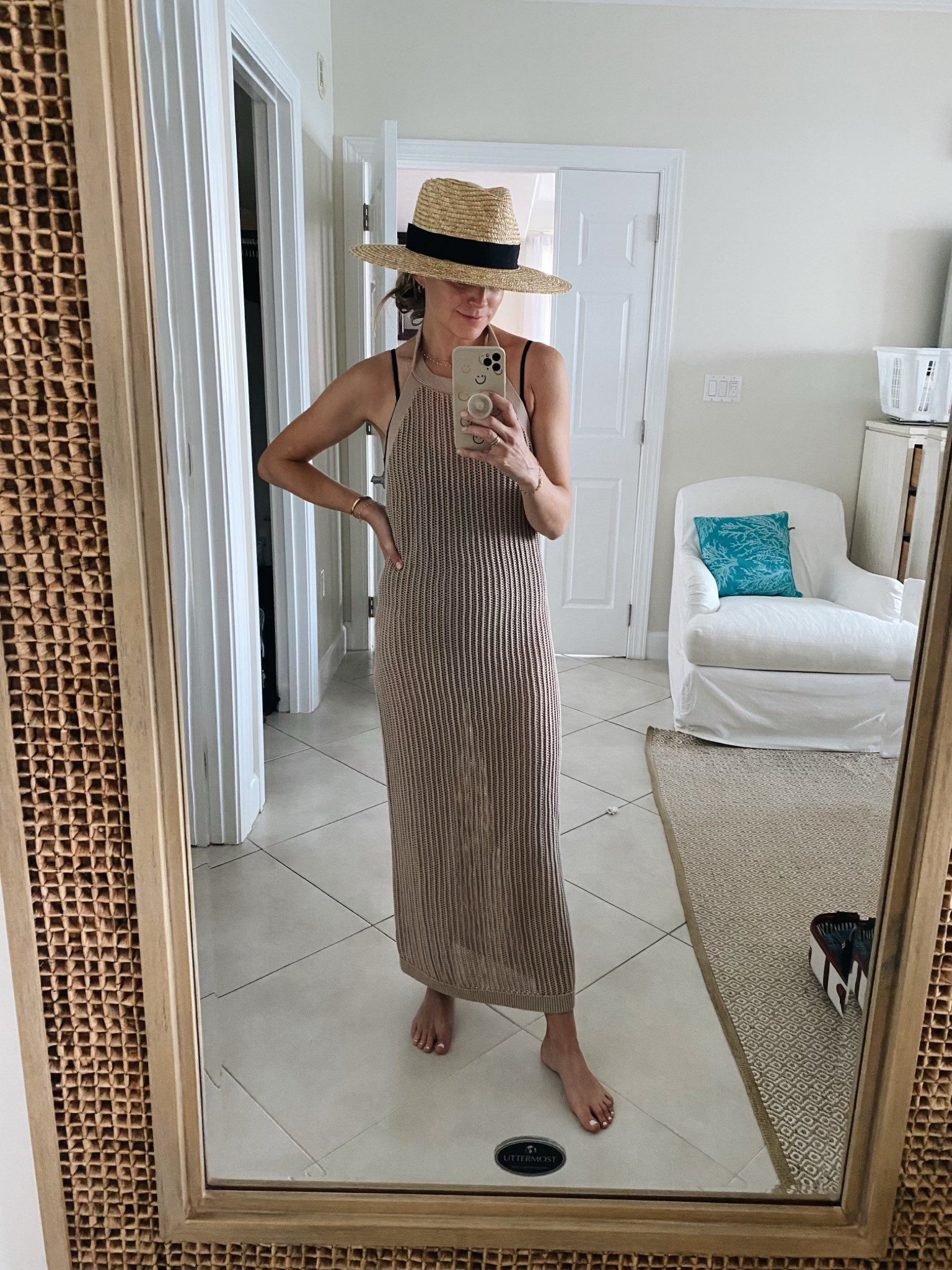 Beach outfit // black one-piece swimsuit (size 4) // coverup dress (xs)

#LTKFind #LTKtravel #LTKswim