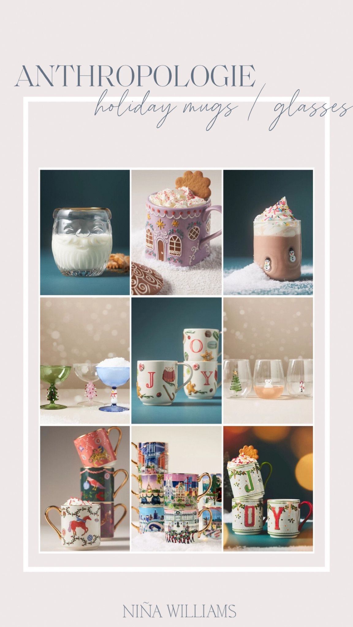 Anthro Holiday mugs and glasses! Holiday decor - holiday gift guide - holiday must havee

#LTKSeasonal #LTKFindsUnder100 #LTKKids