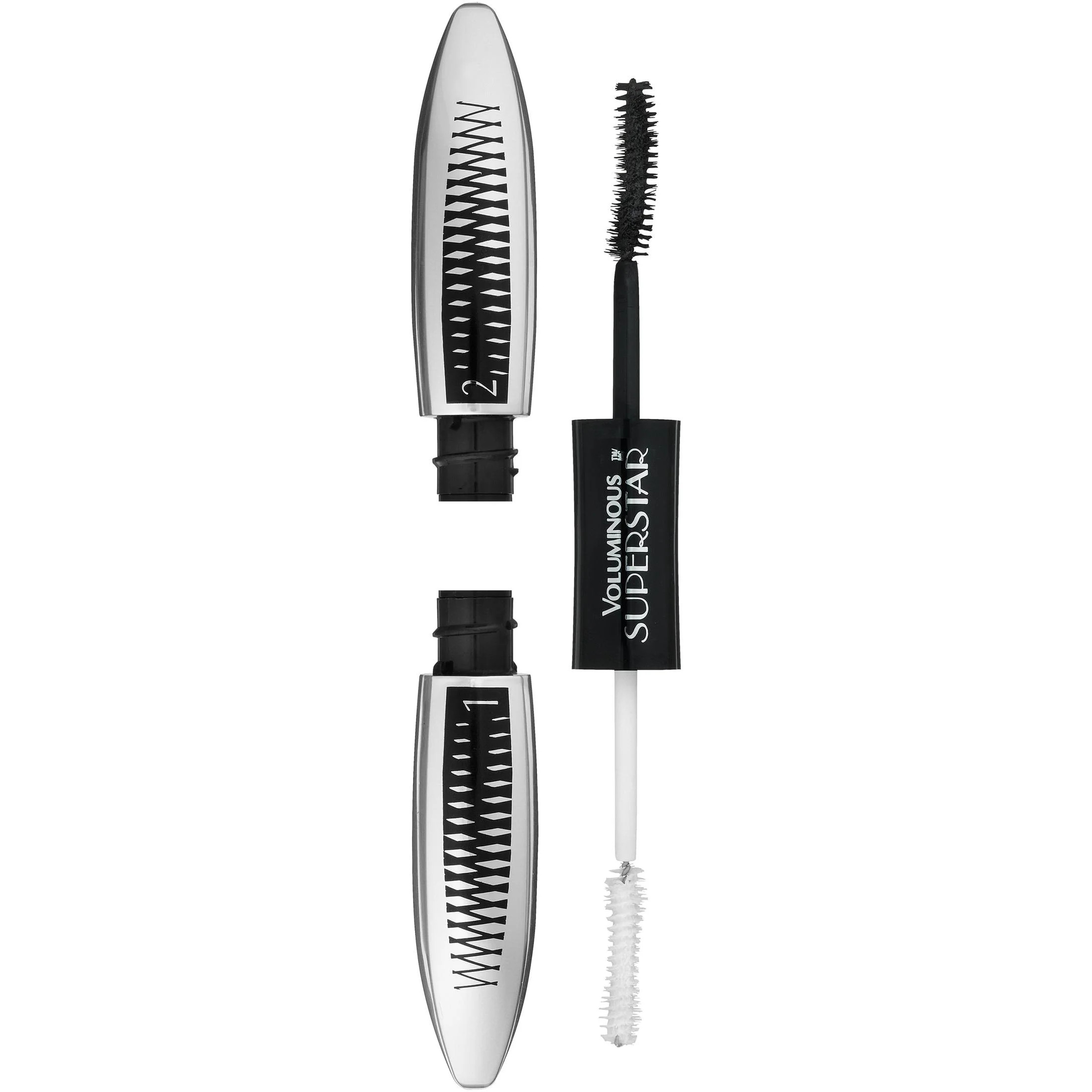 L'Oreal Paris Voluminous Superstar Waterproof Mascara, Blackest Black | Walmart (US)