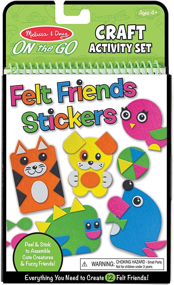 Melissa & Doug On the Go Felt Friends Craft Activity Set With 188 Felt Stickers | Arts And Crafts... | Amazon (CA)