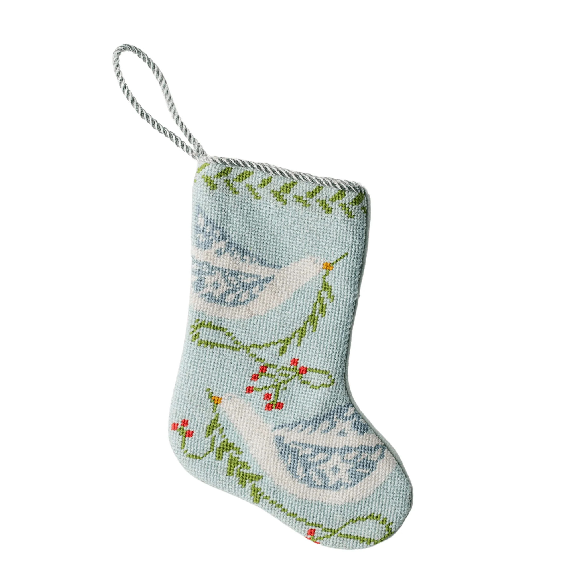 Peace on Earth- Blue Stocking | The Well Appointed House, LLC