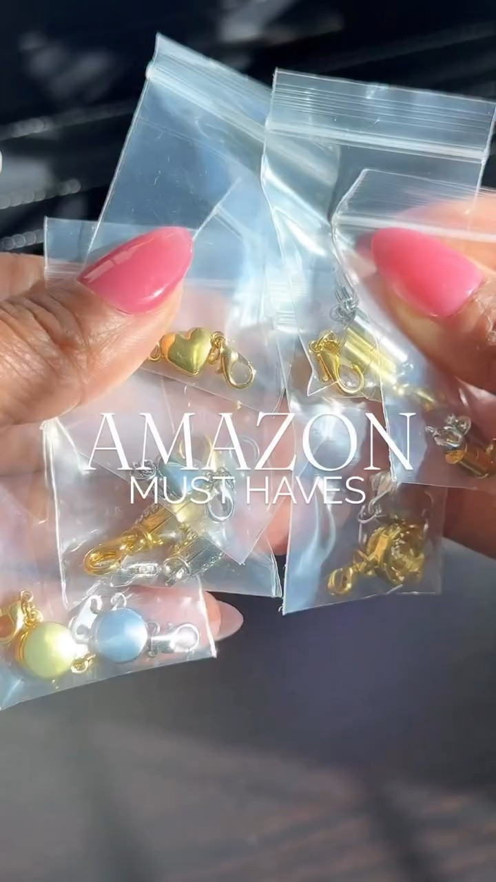 Comment “LINK” below or click my bio link! 💕

If you struggle putting on necklaces, this little Amazon find is a game changer. These magnetic clasps attach to your necklace so it snaps together instantly. No more fighting tiny clasps behind your neck! Perfect for bracelets too and great for anyone with arthritis or limited dexterity.

#amazonfinds
#lifehack
#amazonmusthaves

amazon finds, magnetic necklace clasp, jewelry life hack, necklace clasp helper, amazon problem solving products, magnetic jewelry clasp, jewelry tools amazon, necklace extender clasp, amazon gadgets you need, viral amazon finds