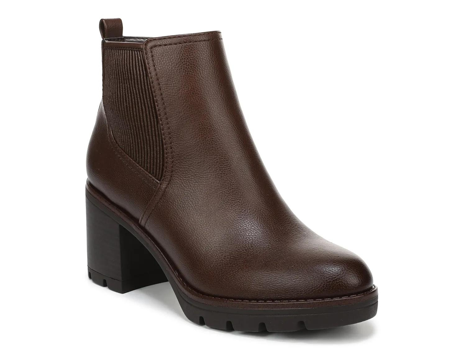 Naturalizer Madalynn Bootie | Women's | Dark Brown | Size 9.5 | Boots | Lug | DSW