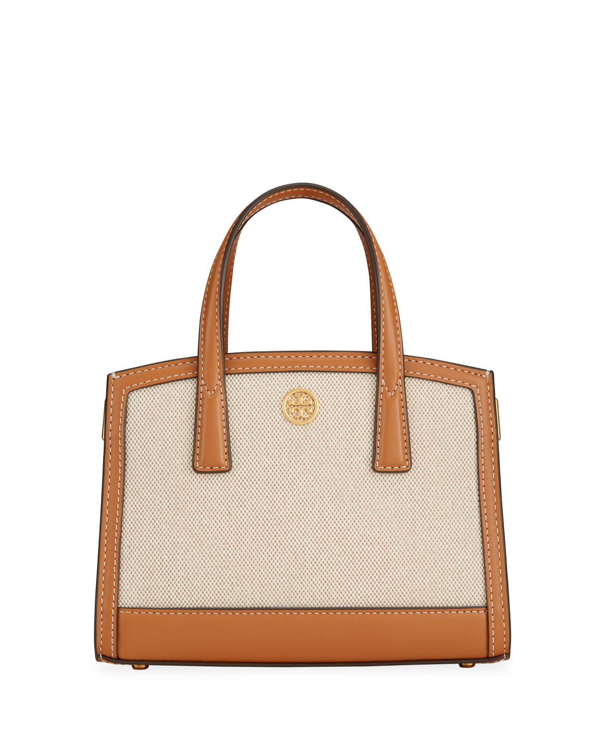 Walker Canvas Micro Top Handle Satchel Bag | Neiman Marcus