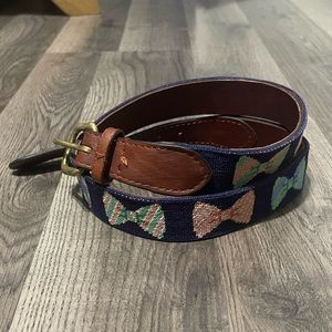 Smathers & Branson Needlepoint Belt - Bow tie design - Size 32 | Poshmark