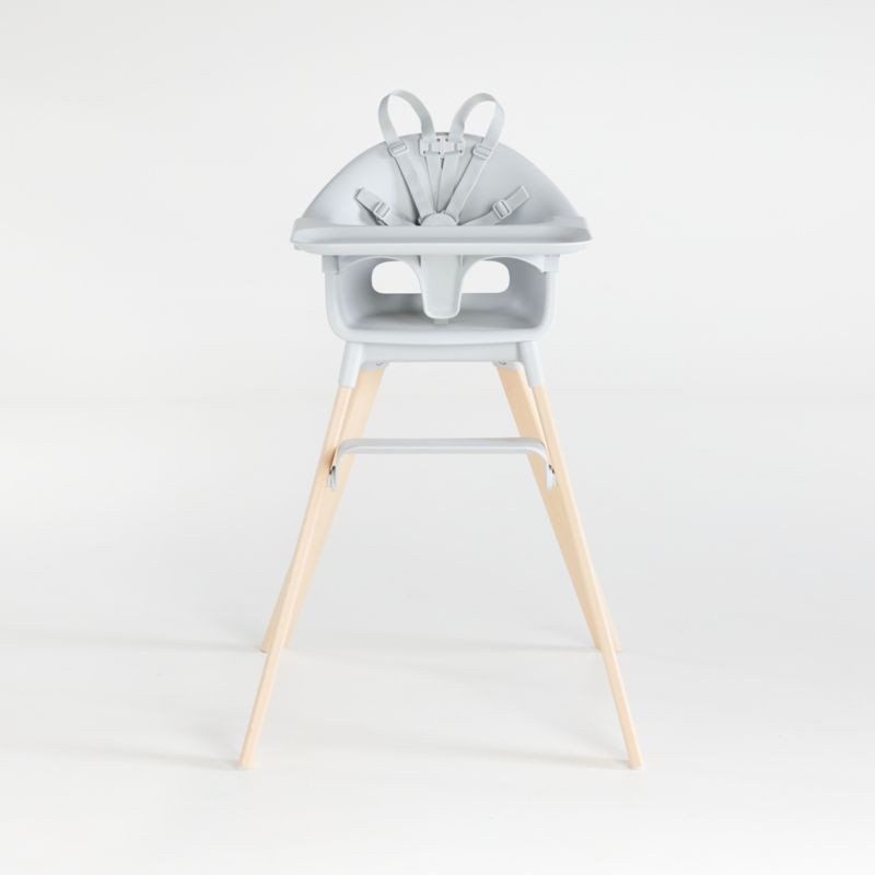 Stokke Clikk Grey Highchair + Reviews | Crate & Kids | Crate & Barrel