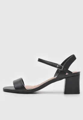 Sandália Beira Rio Lisa Preta | Dafiti (BR)